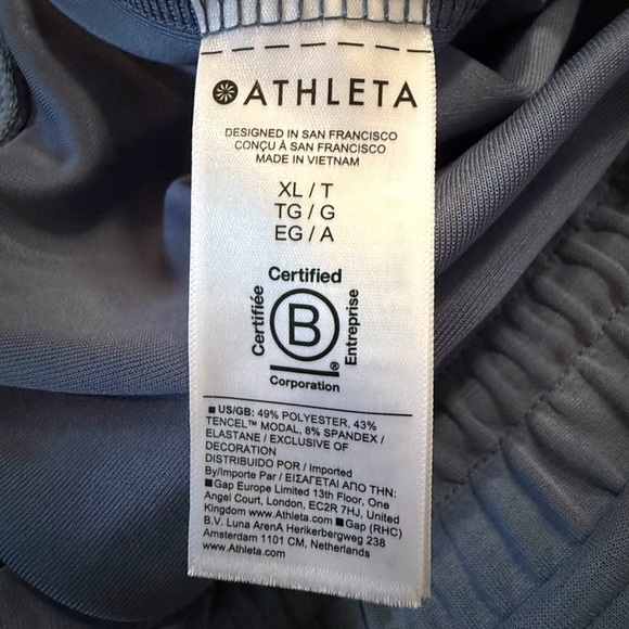 ATHLETA Seasoft Mid Rise Jogger - Shadow Blue XL Tall - Picture 11 of 11